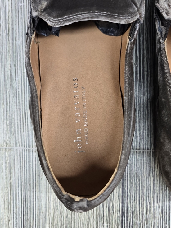 John Varvatos New Venice Distressed Velvet Loafers main image 12